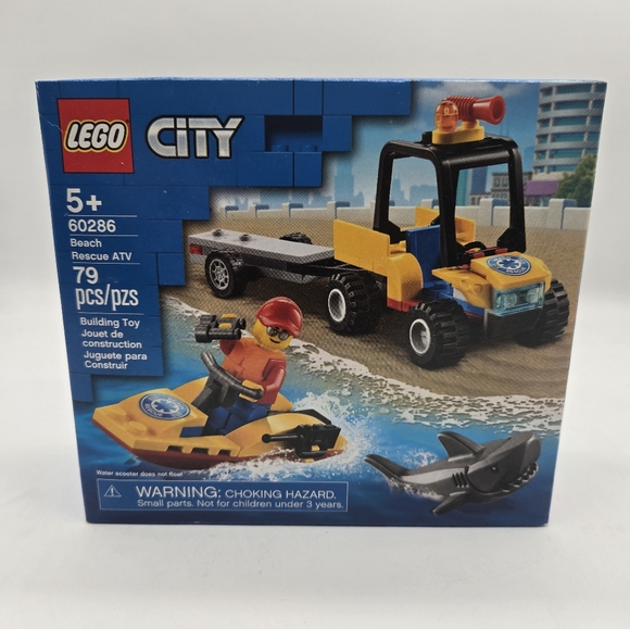 Lego City Beach Rescue ATV - Picture 1 of 9